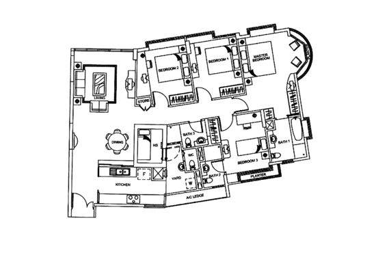 Rosewood - Floor Plan