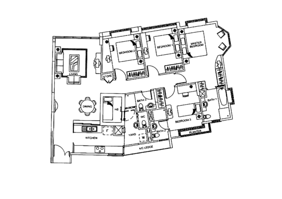 Rosewood - Floor Plan