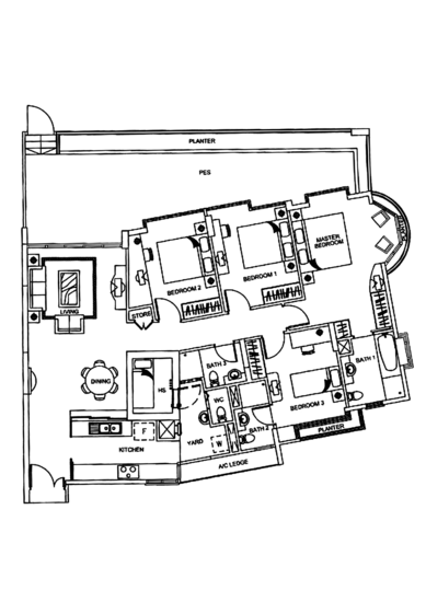 Rosewood - Floor Plan