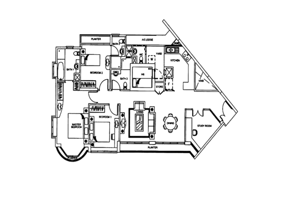 Rosewood - Floor Plan
