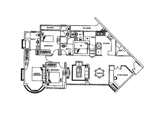 Rosewood - Floor Plan
