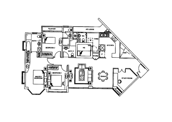 Rosewood - Floor Plan