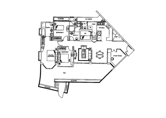 Rosewood - Floor Plan