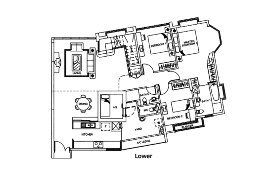Rosewood - Floor Plan