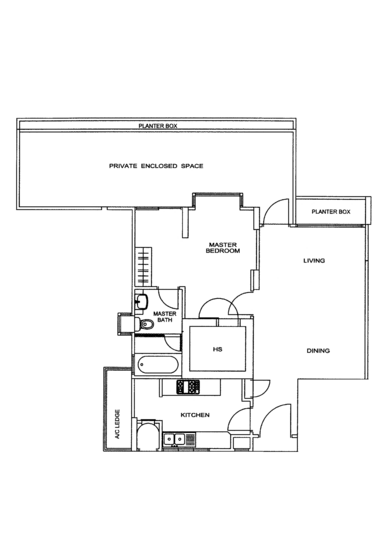 Papillon - Floor Plan
