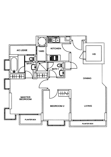 Papillon - Floor Plan