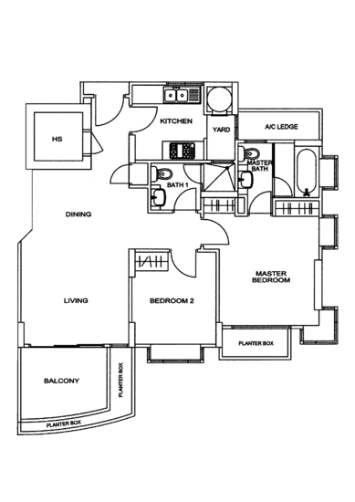 Papillon - Floor Plan