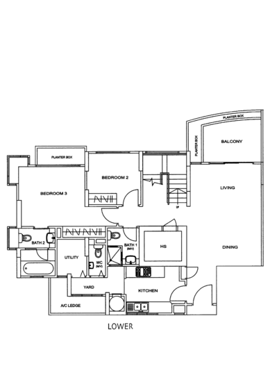 Papillon - Floor Plan