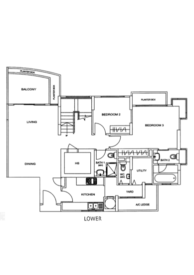 Papillon - Floor Plan