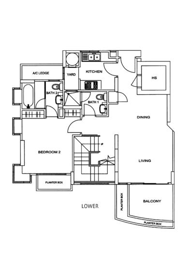 Papillon - Floor Plan