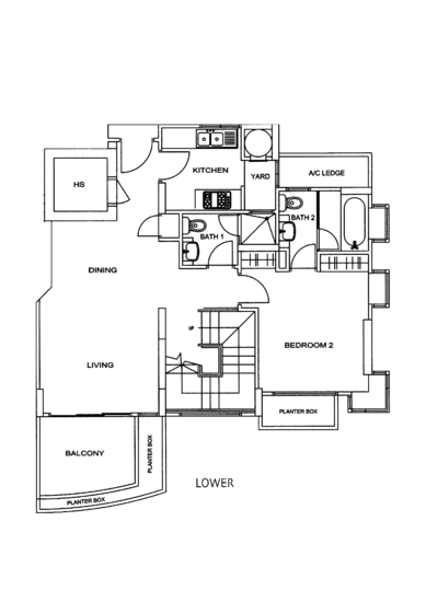 Papillon - Floor Plan