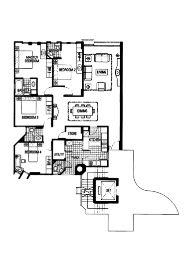 Jervois Lodge - Floor Plan