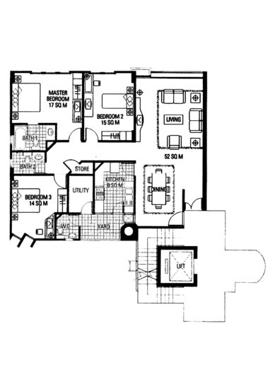Jervois Lodge - Floor Plan