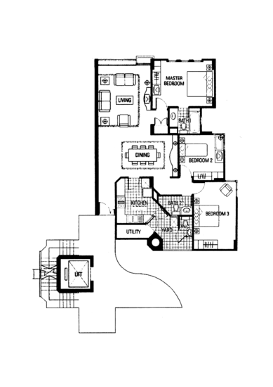 Jervois Lodge - Floor Plan