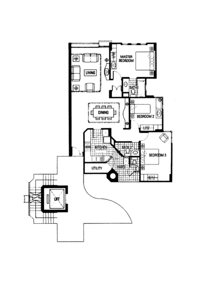 Jervois Lodge - Floor Plan