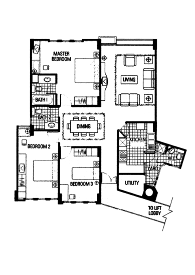 Jervois Lodge - Floor Plan