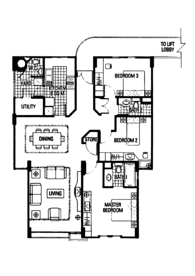 Jervois Lodge - Floor Plan