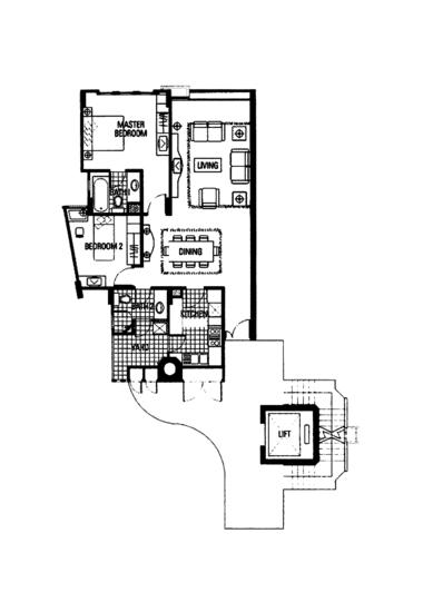 Jervois Lodge - Floor Plan