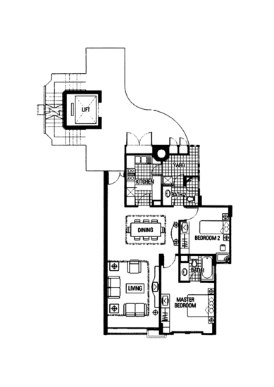 Jervois Lodge - Floor Plan