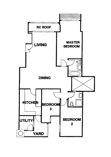 Casa Sarina - Floor Plan