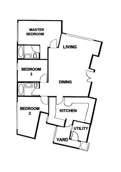 Casa Sarina - Floor Plan