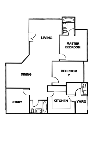 Casa Sarina - Floor Plan