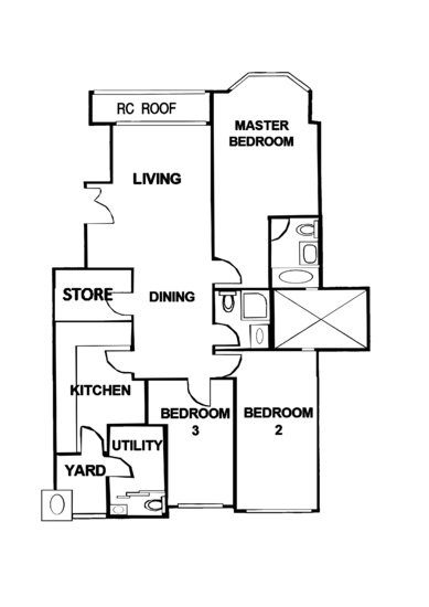 Casa Sarina - Floor Plan