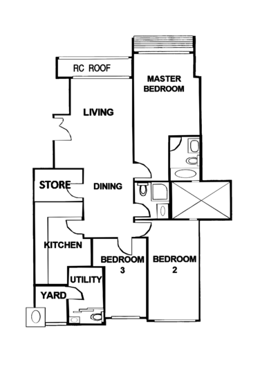 Casa Sarina - Floor Plan
