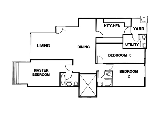 Casa Sarina - Floor Plan