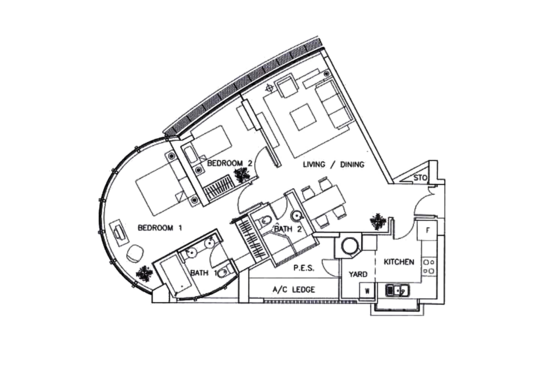 Newton 18 - Floor Plan