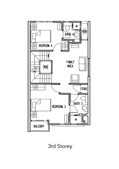 Binjai Crest - Floor Plan