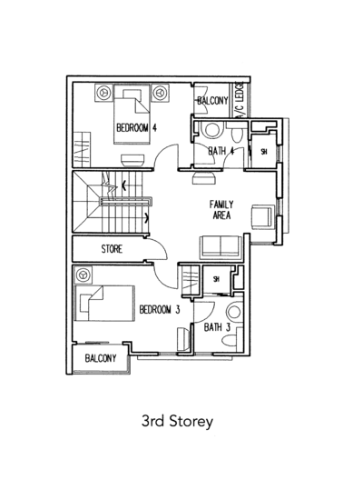 Binjai Crest - Floor Plan