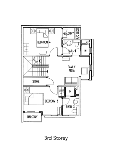 Binjai Crest - Floor Plan