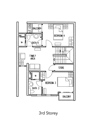 Binjai Crest - Floor Plan