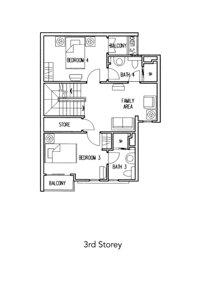 Binjai Crest - Floor Plan