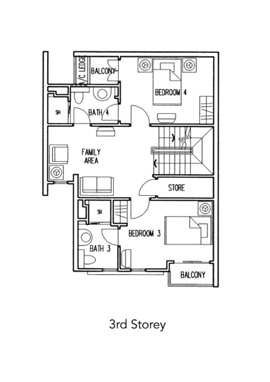 Binjai Crest - Floor Plan