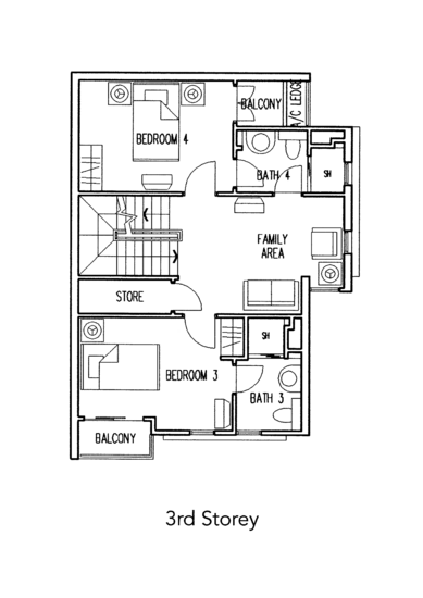 Binjai Crest - Floor Plan