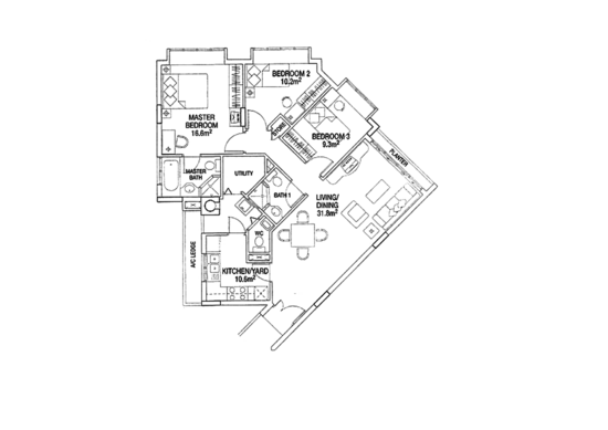 Sunshine Plaza - Floor Plan