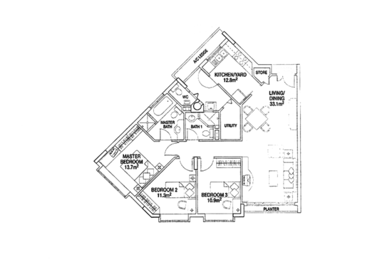 Sunshine Plaza - Floor Plan