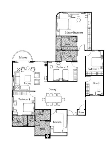 Holland Peak - Floor Plan