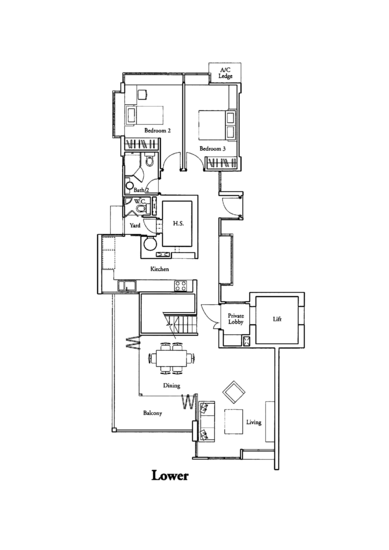 Country Park Condo - Floor Plan