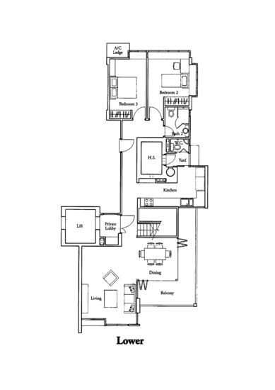 Country Park Condo - Floor Plan