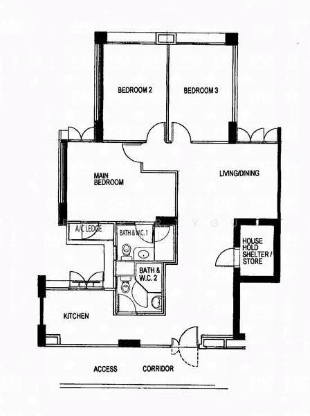675A Jurong West Street 64, 675A Jurong West Street 64, Boon Lay / Jurong / Tuas, 3 Bedrooms, 979 sqft, HDB Flat For Sale, by Hui Sann Kwok, 500255972 - 2D - PropertyGuru.com.sg