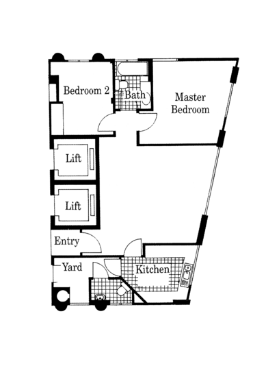 The Chatelet - Floor Plan