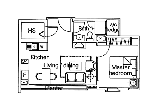 D'Ecosia - Floor Plan