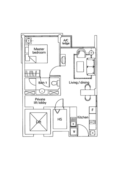 D'Ecosia - Floor Plan