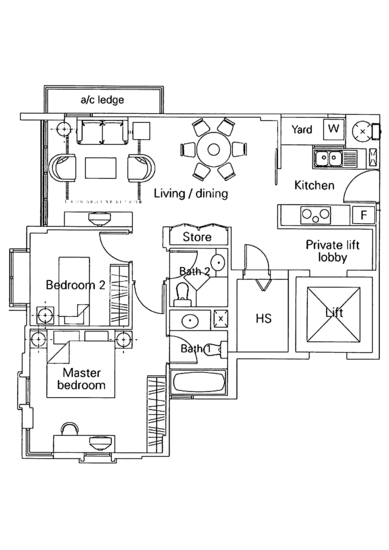 D'Ecosia - Floor Plan