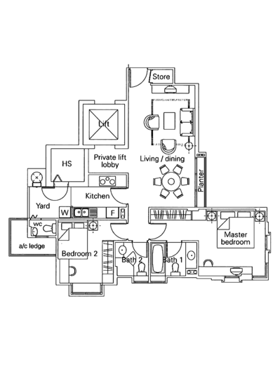 D'Ecosia - Floor Plan