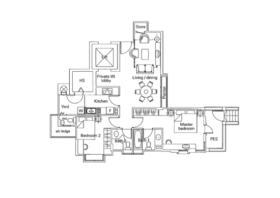 D'Ecosia - Floor Plan