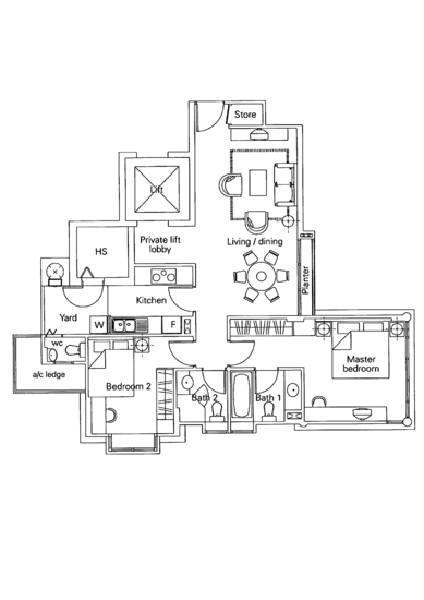 D'Ecosia - Floor Plan